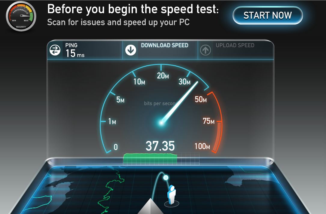 pc download speed test